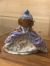 1940s Nancy Ann Storybook Doll Mohair Jointed Arms Legs Stand Box Stamped USA