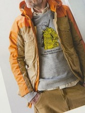 Filson Cruiser Jacket Vintage Orange Beige US S Ready to Use Authentic