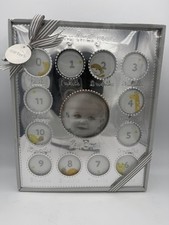 New Carter's Child Of Mine - Babies First Year Photo Frame Picture Frame Silver
