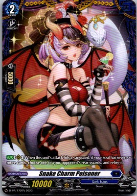Snake Charm Poisoner (Frame Rare) PR D Promo Cards D-PR/172EN MP