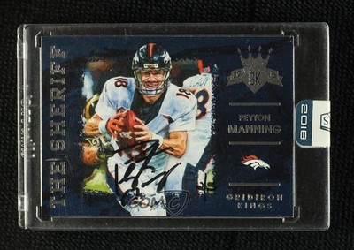 2016 Honors Recollection Collection 2/5 Peyton Manning Buyback Auto HOF 5sb