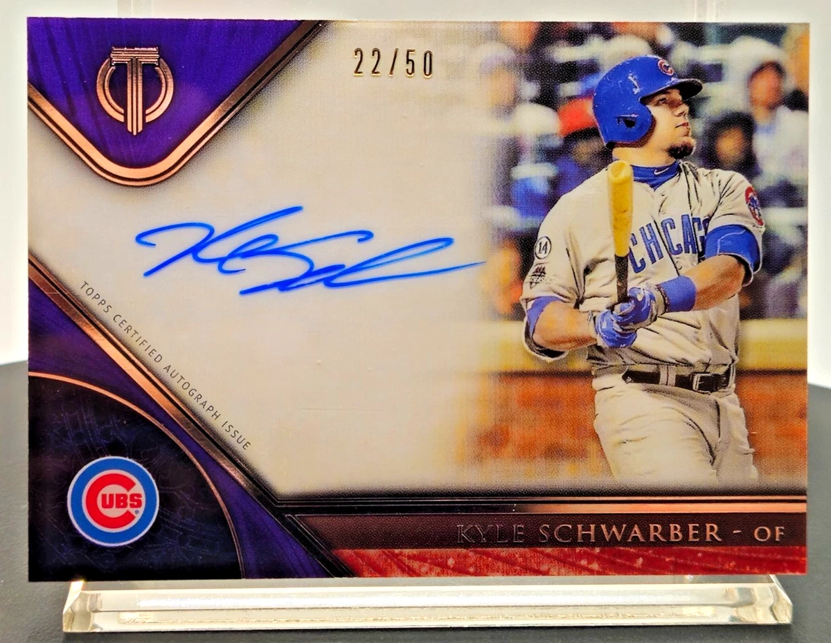 Kyle Schwarber Baseball Serial Numbered Sports Trading Cards