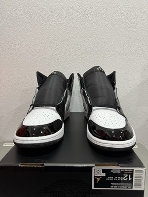 Nike Air Jordan 1 SE Mid Black White Metallic Silver HV0789-010