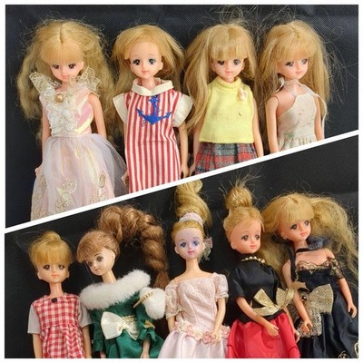 Takara Jenny chan Doll 9 Pack Retro Showa Collectible Toy Vintage dolls