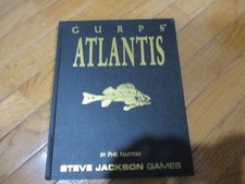 Gurps Atlantis Limited Ed Signed Steve Jackson 33 of 100