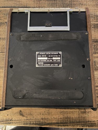 Vintage Univox Sr-95 Analog Rhythm Machine Powers On - Untested - Picture 4 of 5