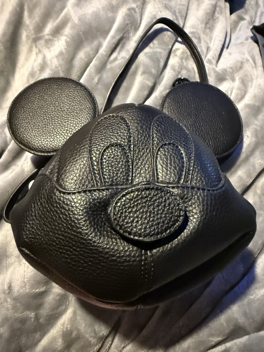 Disney Danielle Nicole Mickey Mouse Head Black 3D Crossbody  display picture 1