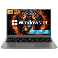 CHEAP FAST Laptop SGIN Quad Core 2.9GHZ Windows 11 SSD 4K HDMI WIFI WEBCAM