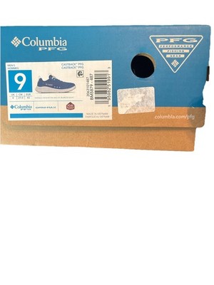 Columbia PFG Castback Men s Size 9 Vivid Blue Fishing Shoes OmniMax New With Box