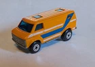 Matchbox Lesney Superfast Orange #68 Chevy Van blue/white stripe