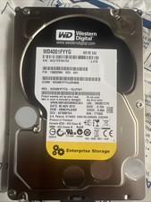 Western Digital WD4001FYYG 4TB 7.2K SAS 3.5" Enterprise Hard Drive HDD New 0 Hrs