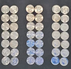 Kennedy Half Dollar NIFC set 2002-2020DP, 2024-2025DP 42 coins(set 37)