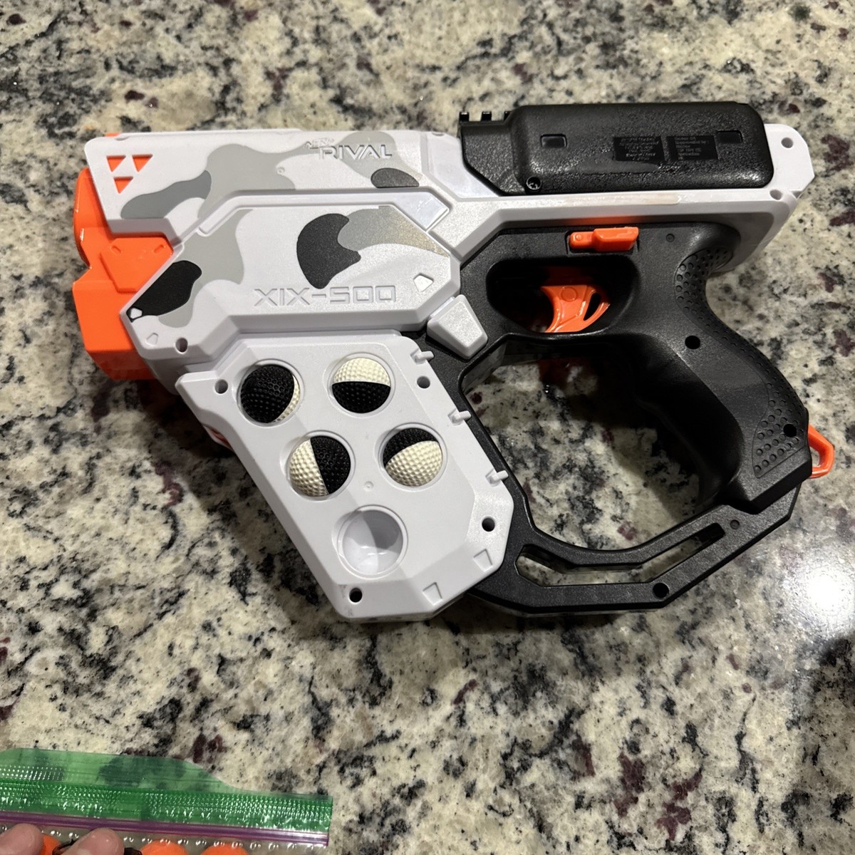 Nerf Rival Precision Battling Camo Series Heracles XIX-500 Rare