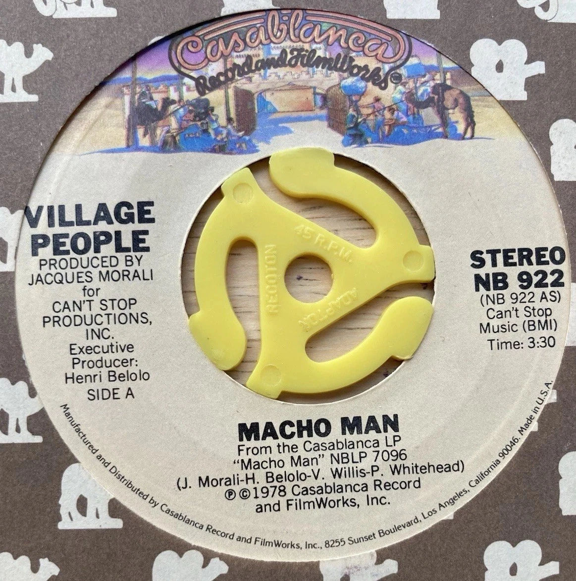 Village People 45 RPM Speed Vinyl Records for sale - eBay