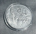 Silver 1oz Round - Robin Hood / Antiqued