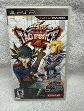 Yu-Gi-Oh! 5D's Tag Force 4 PSP UMD Game Tested Working No Manual (US version)