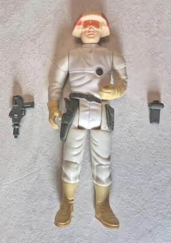 1981 Vintage Star Wars Cloud Car Pilot Action Figure Complete Original HK