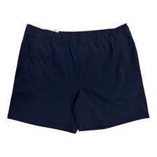 Member's Mark Men's Stretch Moisture Wicking Tech Pull on Short Navy, XXL