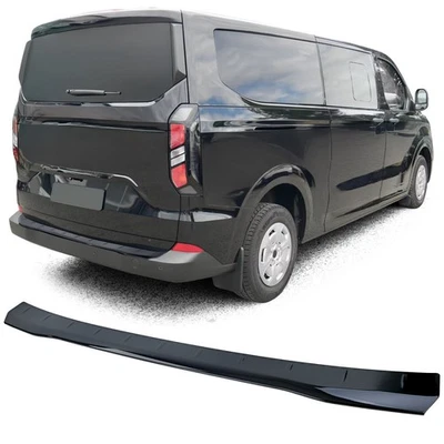 Für Ford Tourneo Transit Custom ab 2023- Premium Ladekantenschutz Schwarz Glanz - Bild 1 von 4