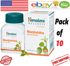 Manjishtha Himalaya - 10 X 60  600 Tabs Free shipping 