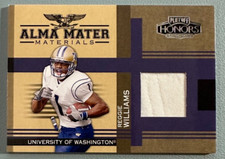 REGGIE WILLIAMS 2005 Playoff Honors Alma Mater Materials Game-Worn Jersey Patch