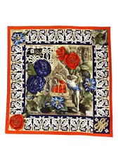 OTTO KERN SCARF WOMEN WOMAN SCARF VINTAGE JHF2358