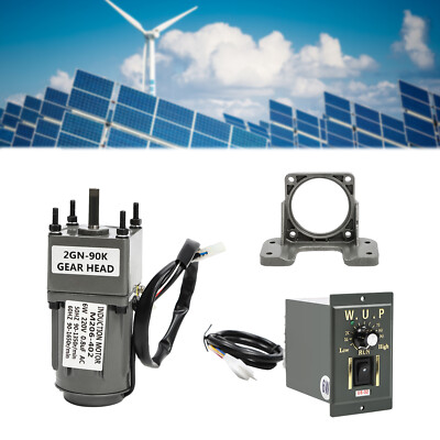 220V Getriebe Reduzierstück Motor AC Drehzahlregler variabel 90K 6W AC 50/60HZ