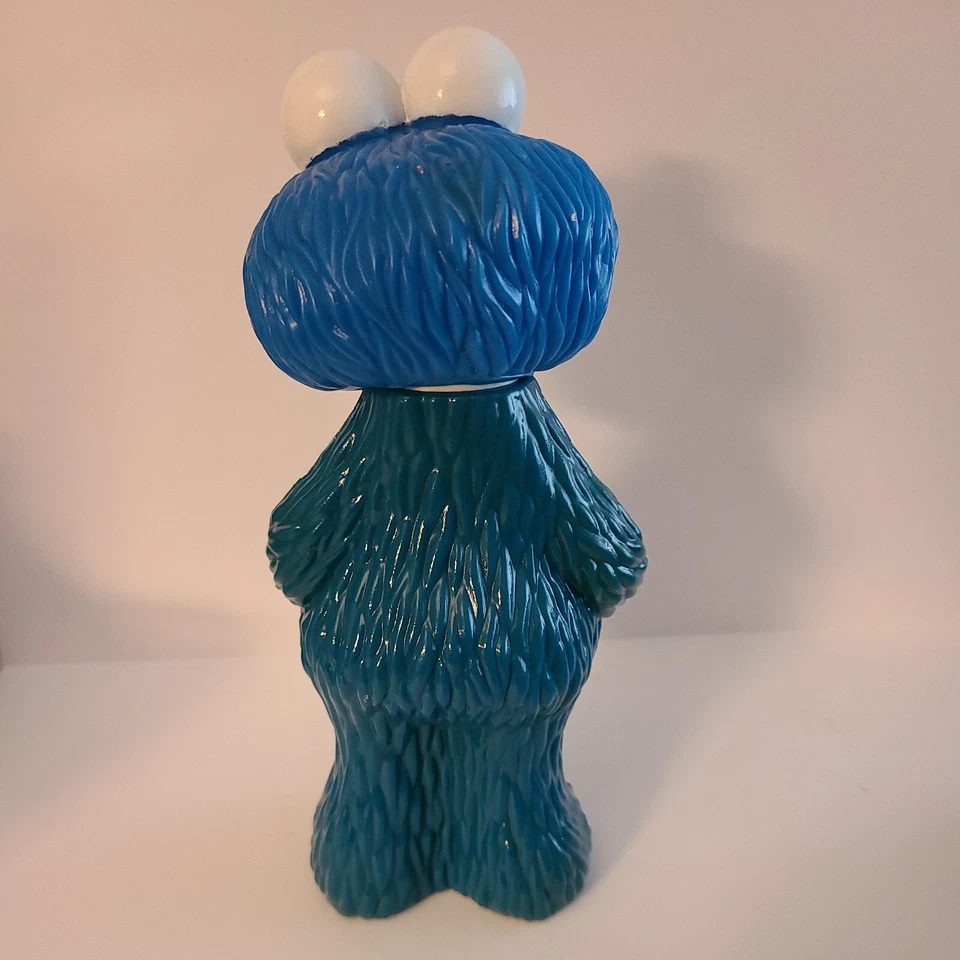 Botella de baño burbuja vintage SESAME STREET 9" galleta monstruo vacía coleccionable Foto 2 de 4