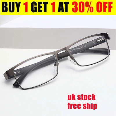 ACESOME Mens Reading Glasses Designer Business Metal Readers +1.0 1.5 2.0 2.5 3.0 3.5 4