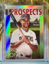 2023 Bowman Baseball Druw Jones  Five-Tool Potential Silver (RC)