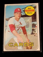1969 Topps - #415 Ray Washburn