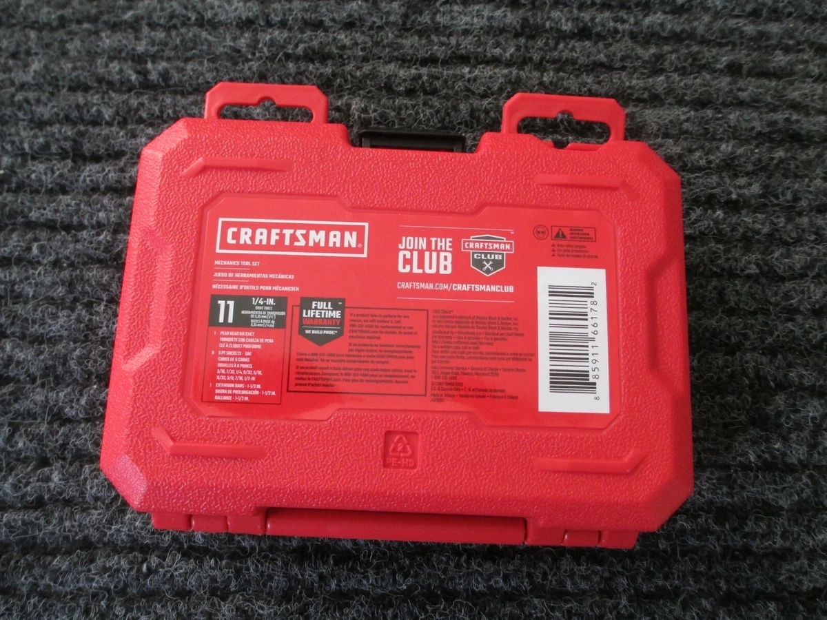 Craftsman Socket Set, Nano SAE, 3/8Inch Drive, 24Piece, 41 OFF