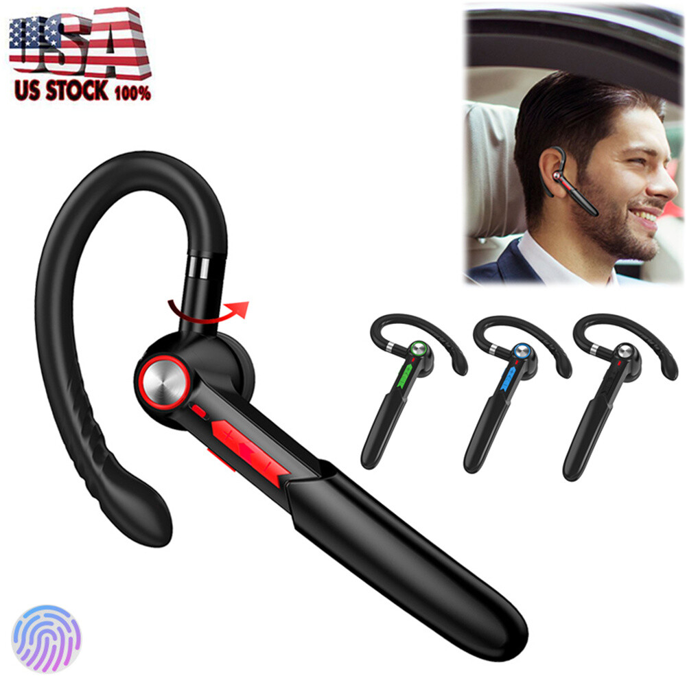Sport Headset Wireless Bluetooth Earphone Earpiece Ear-hook  for iOS Android