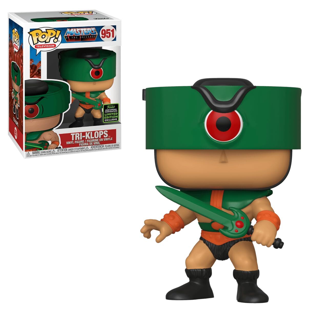 Funko M.O.T.U. - Bobble Head POP N° 951 - Tri-Klops LTD