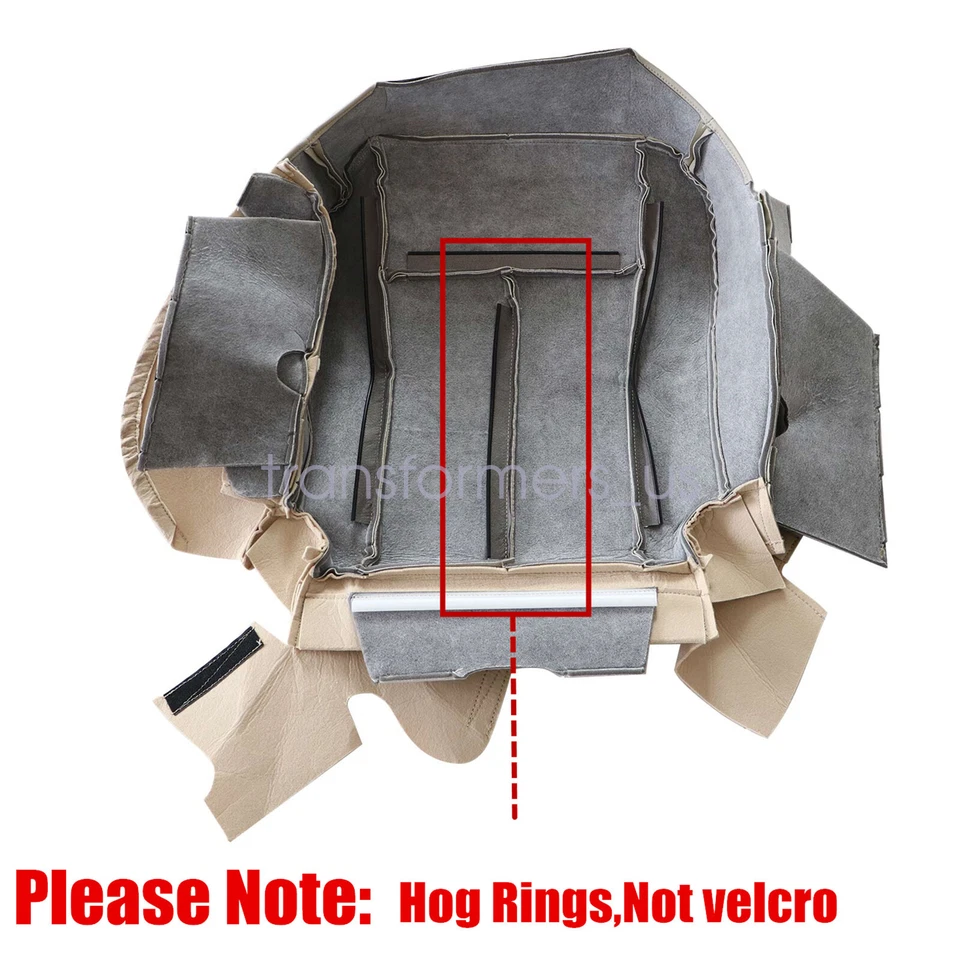 Cubierta de asiento de cuero inferior/parte superior para conductor pasajero Ford Expedition 2007-2014 Foto 2 de 2