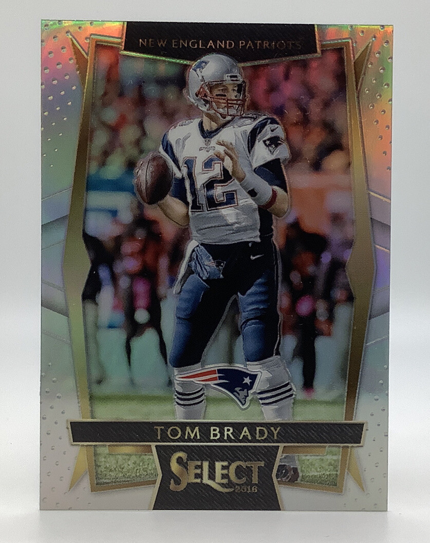 2016 Panini Select Silver Prizm TOM BRADY #13 New England Patriots