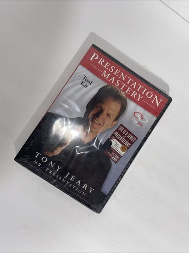 NEW Tony Jeary Presentation Mastery Tool Kit CD / DVD Success Speaking Self Help - Picture 15 of 16