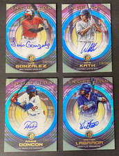 2022 BOWMAN INCEPTION LOT OF 4 RAYNE DONCON LUIS GONZALEZ WES KATH LABRADA /250
