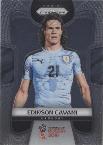 Edinson Cavani 2018 Panini Prizm FIFA World Cup #209 SOCCER Card