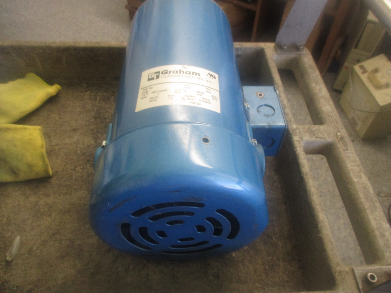 Graham Transmissions Model 03268 DC Motor. eBay