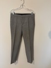 Womens Zara Black and white checkered Trousers Slacks Size S — photo 3