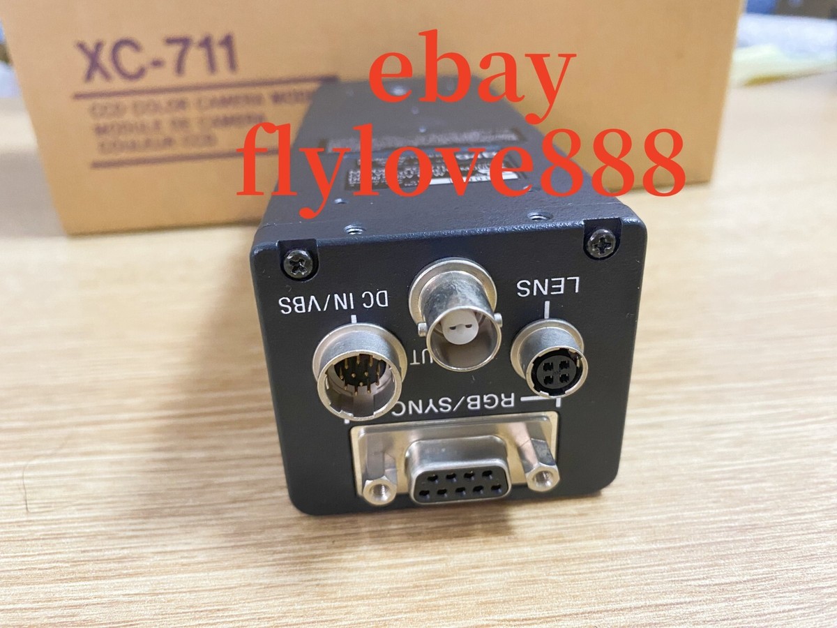 D142029 Sony Xc-711 CCD Color Vision Video Camera Module for