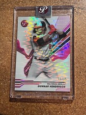 2024 Topps Pristine Baseball Pink Refractor Encased # 84 Gunnar Henderson 11/15