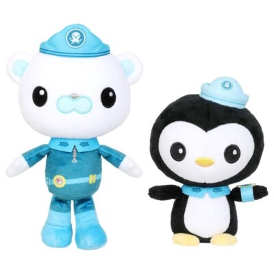 OCTONAUTS BARNACLES PESO PLUSH DOUBLE PACK 20CM