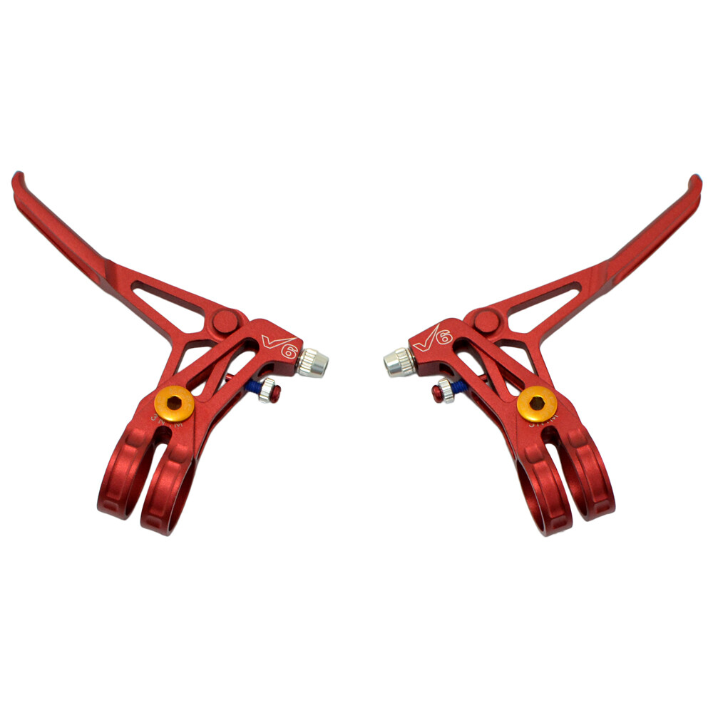 KCNC V6 VB6 MTB V-Brake Set ( V-Brakes and Levers) , Red | eBay