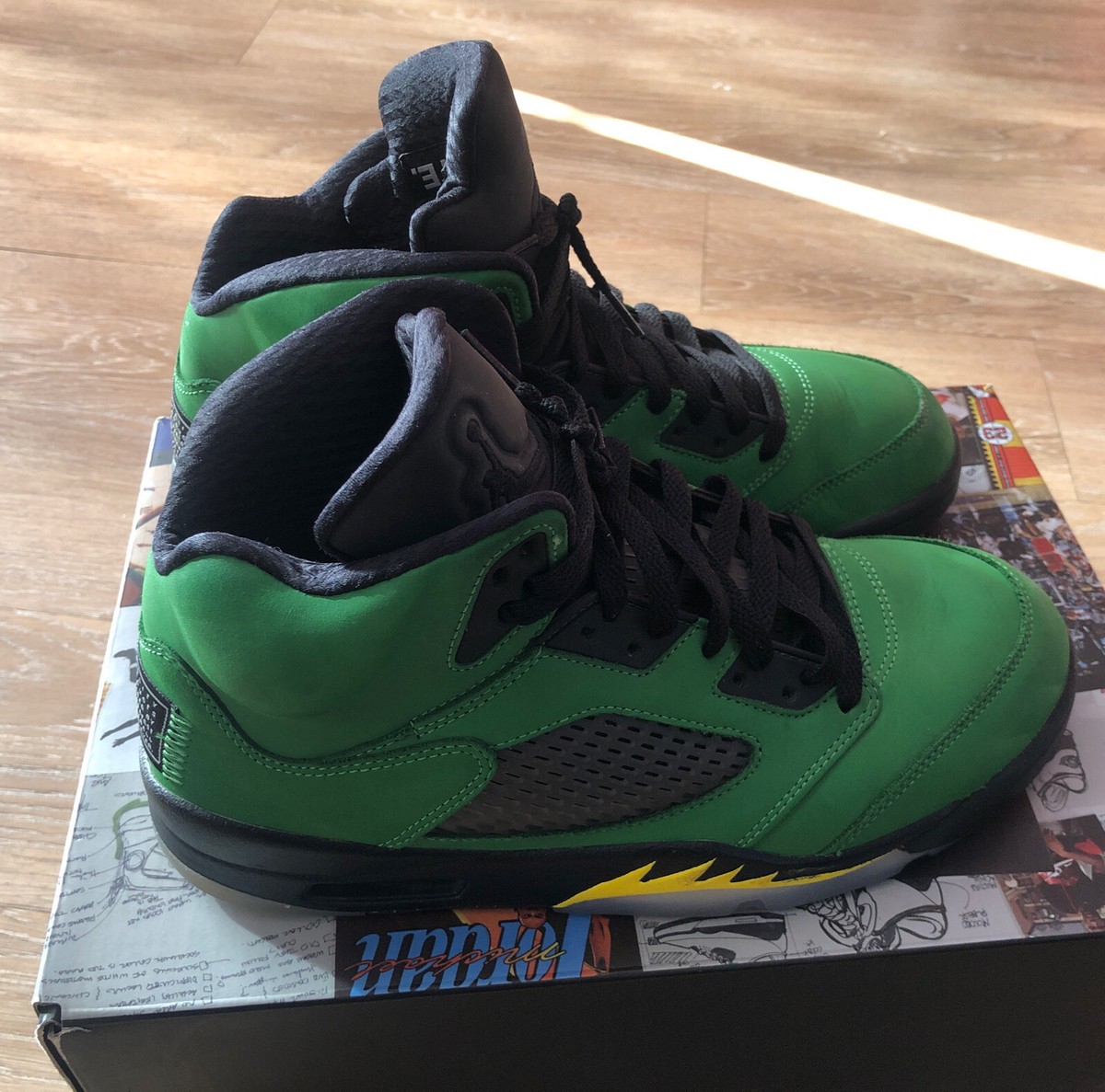 Size 9 - Jordan 5 Retro SE Oregon 2020 194276371046| eBay display picture 2