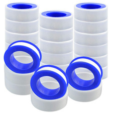 30 Rolls Thread Seal Tapes, Teflon Tape 1/2 PTFE Pipe Sealant Tape Industrial Th