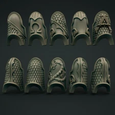 10-20x Alpha Omega Terminator Leg Armor (Shins)