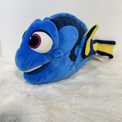 Disney Store Finding Nemo Dory 17'' Medium Plush Movie Stuffed Animal Blue Fish