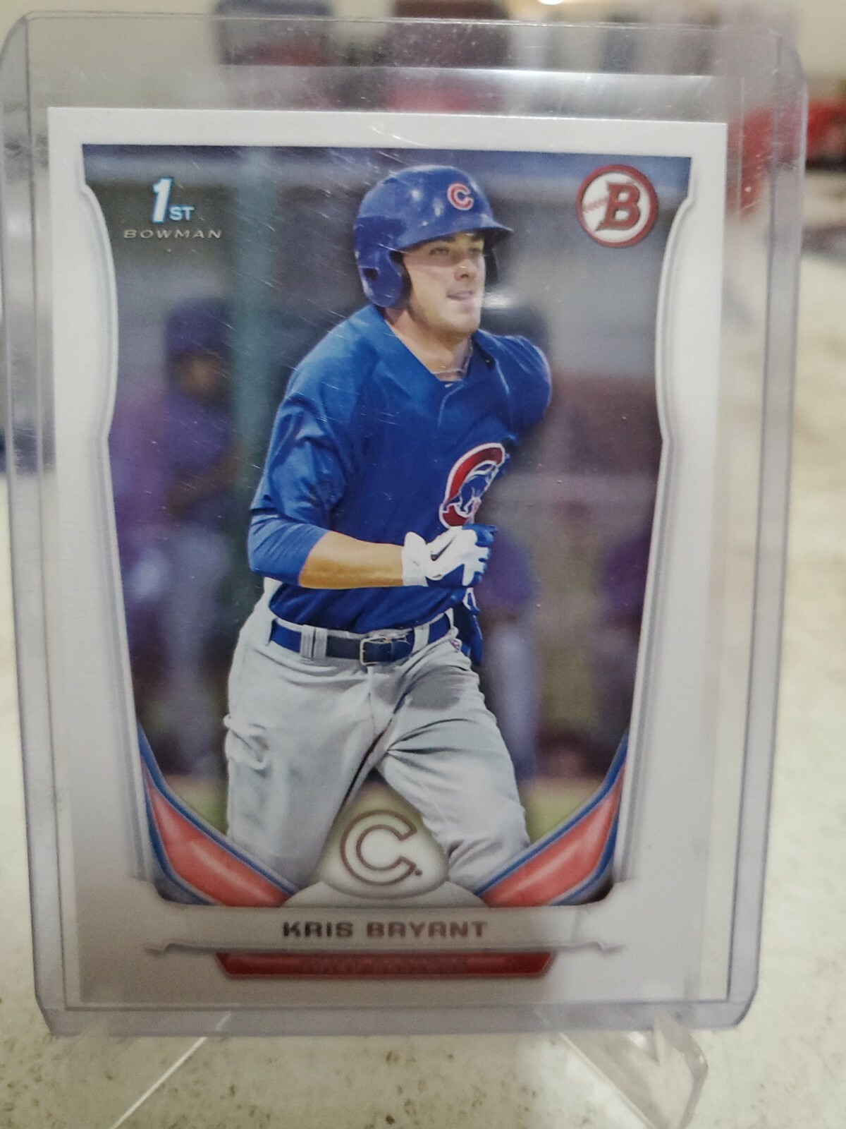 1st 2014 Bowman Paper BP25 KRIS BRYANT Rookie Card Cubs a80